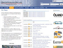 Tablet Screenshot of orienteeringonline.net
